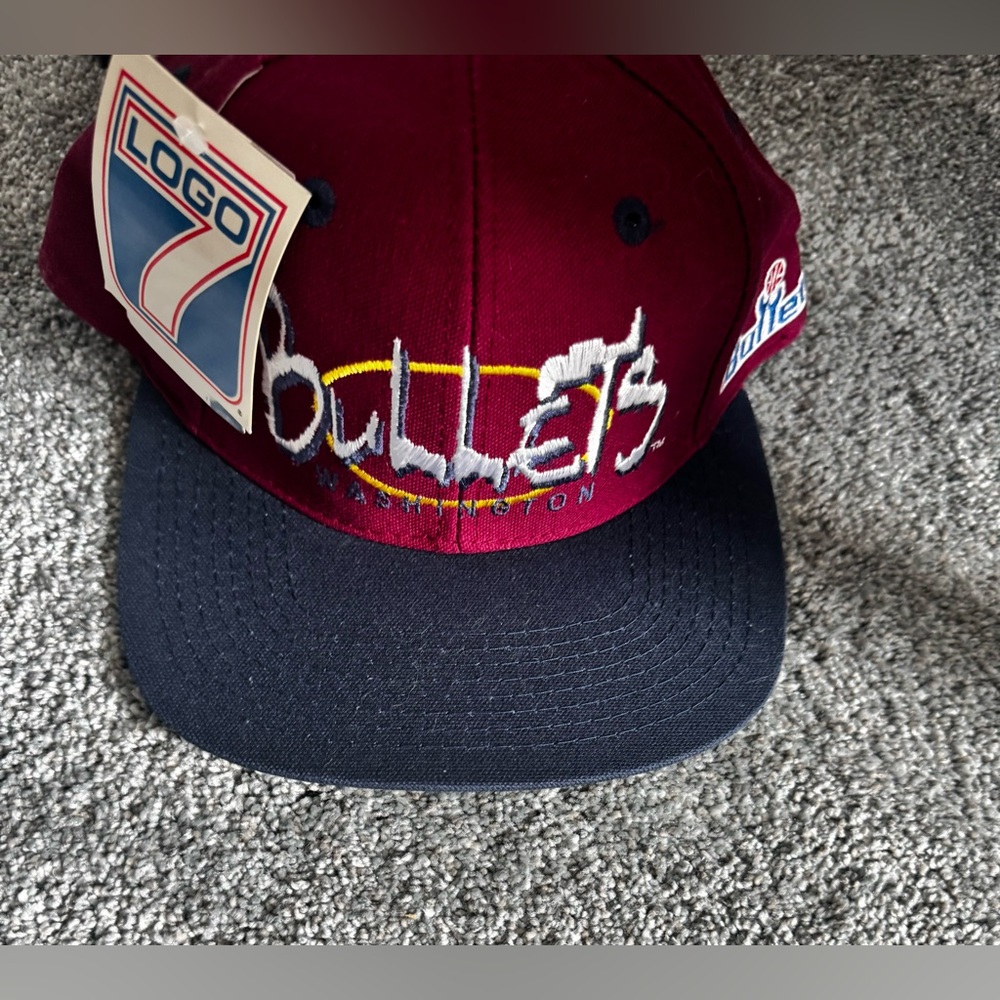 Washington Bullets authentic vintage NBA snapback by Logo 7 (1993-1995)